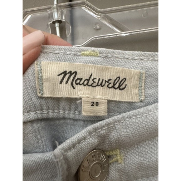 Madewell Women’s Light Blue High Waist Carpenter Pants Size 28 - Picture 10 of 16
